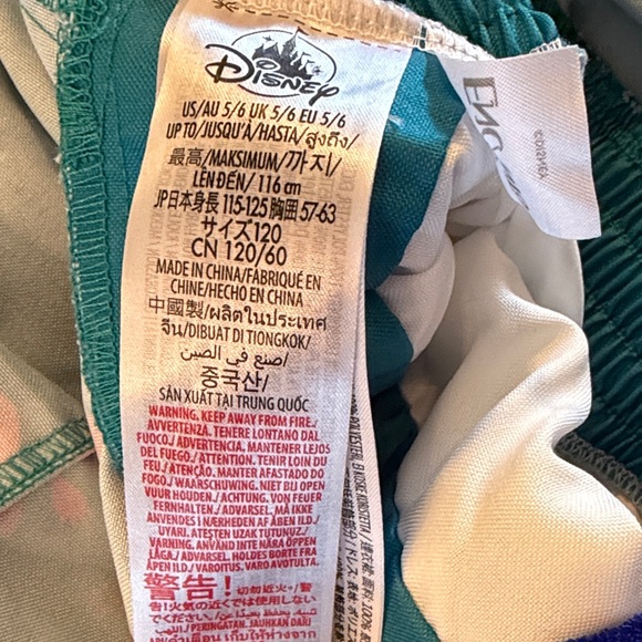 Enchanting Blue Floral Kids Costume Dress - Picture 11 of 16